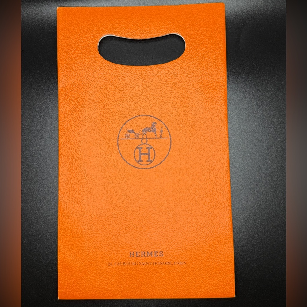 Two Hermes Mini Shopping Bags